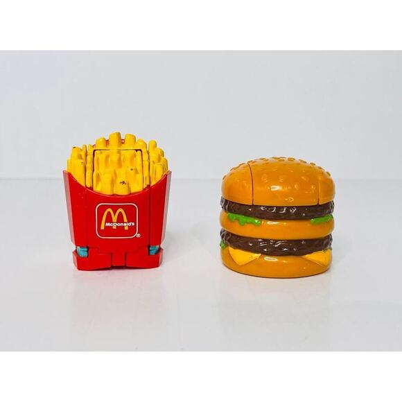 McDonald's Other - Vtg lot of 2 Happy Meal Transformer Toys
